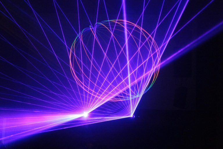 Lasershow zum Winzerfest