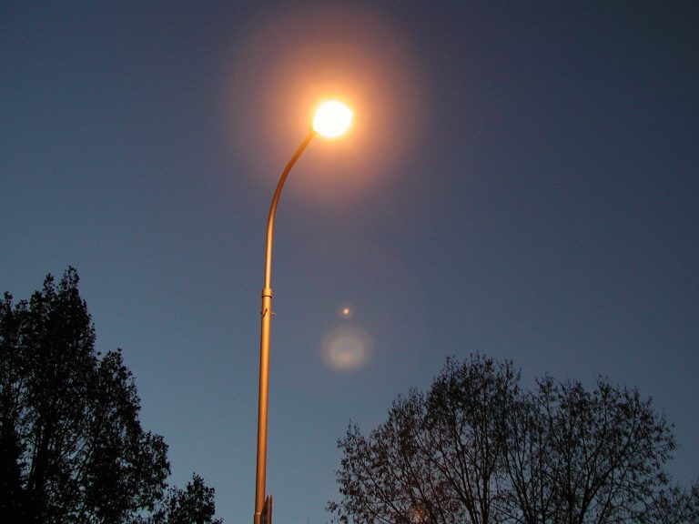 Vermeidung von Lichtverschmutzung