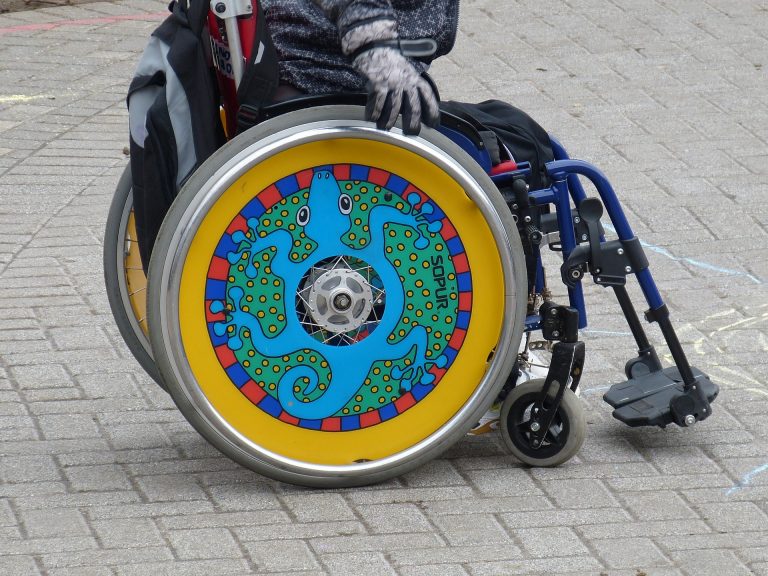 Rollstuhlschaukel